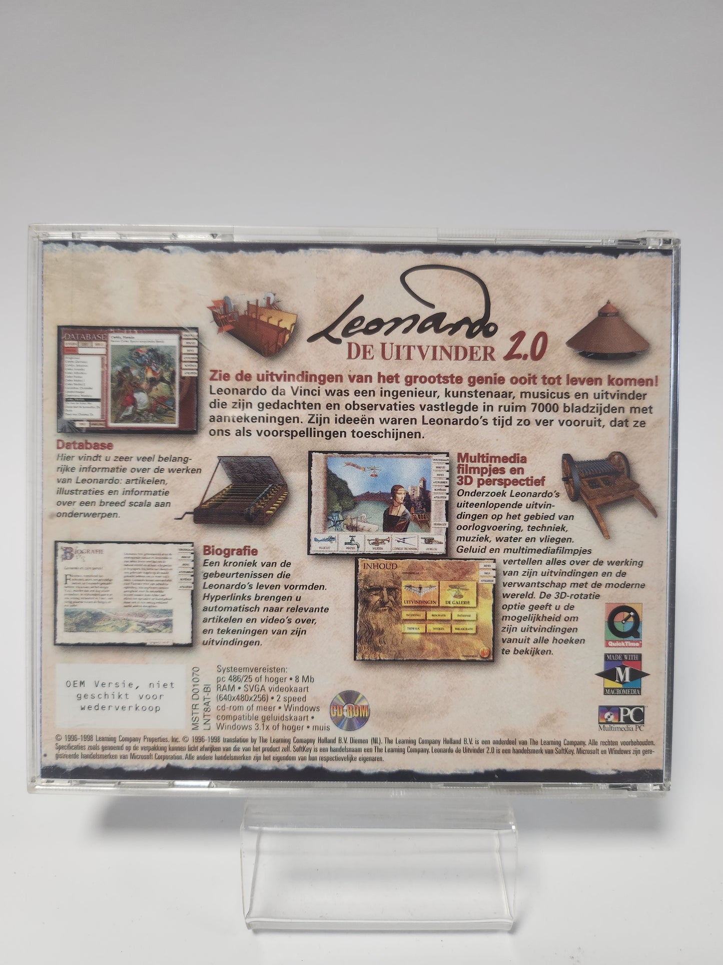 Leonardo de Uitvinder 2.0 PC