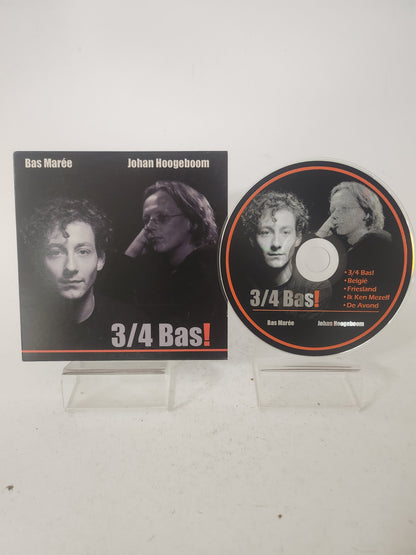 Bas Maree & Johan Hoogeboom: 3/4 Bas! CD Single