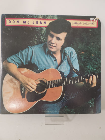 Playin' Favorites: Don MCLean LP Vinyl
