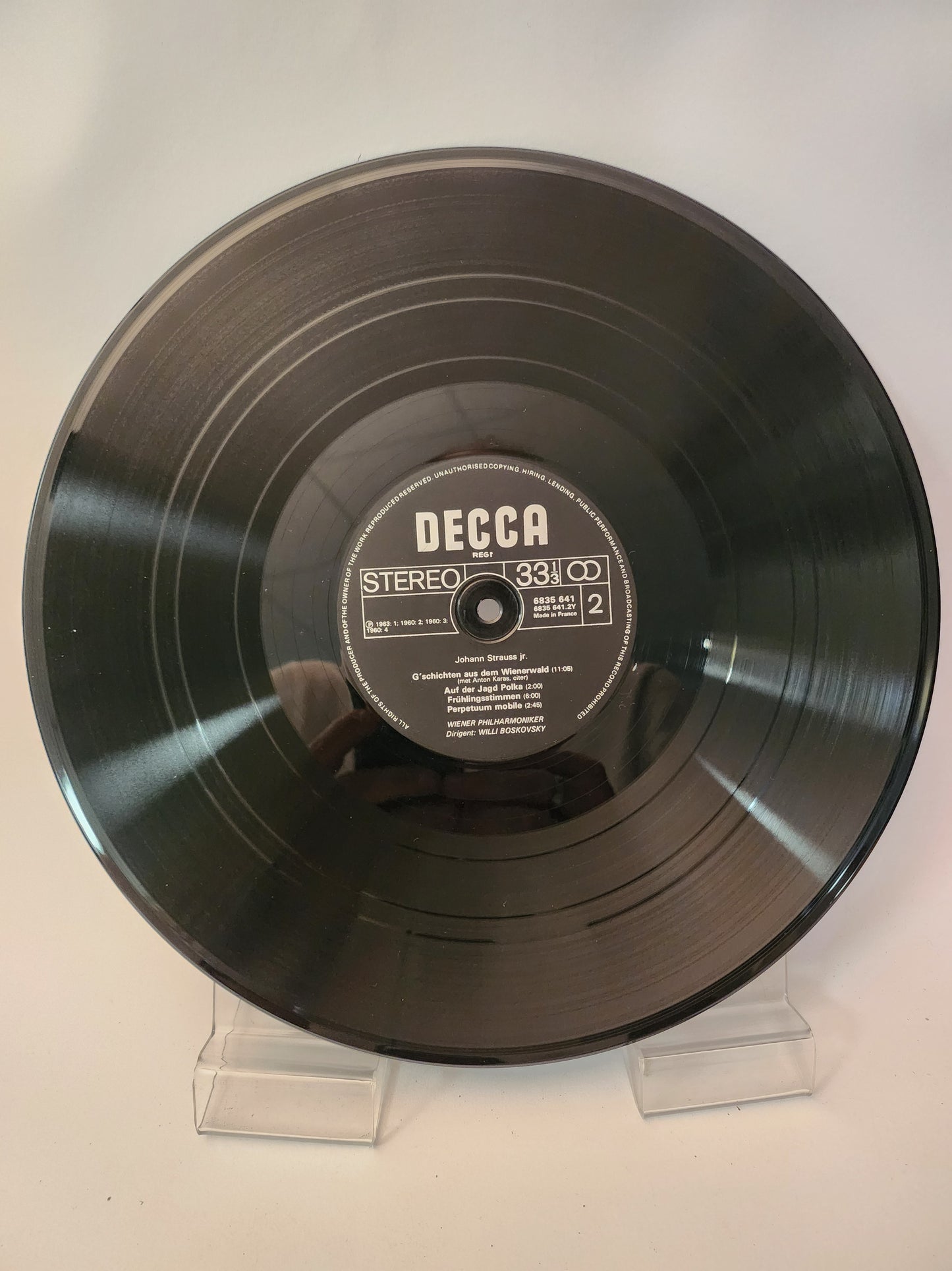 Johann Strauss Jr: G'schichten aus dem Wienerwald (Zonder hoes) LP Vinyl