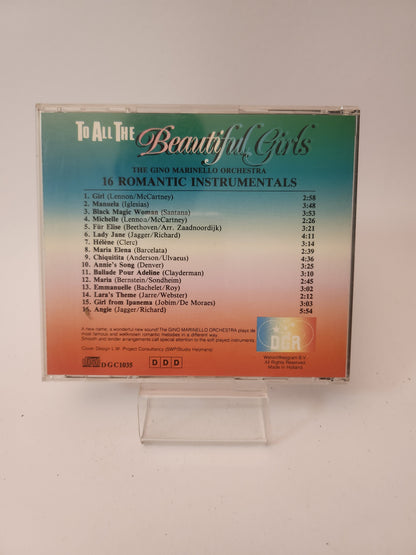 To All the Beautiful Girls: 16 Romantic Instrumentals CD