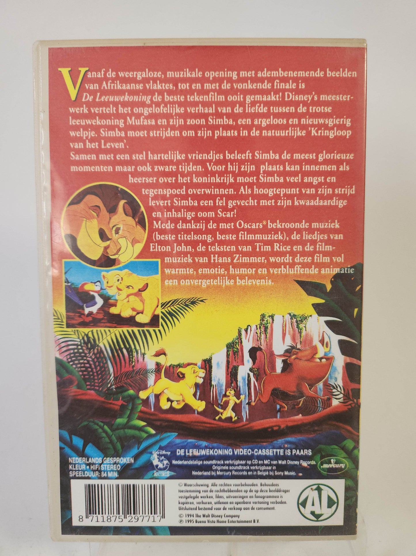 Disney de Leeuwenkoning VHS Kids - Feniks Gameshop