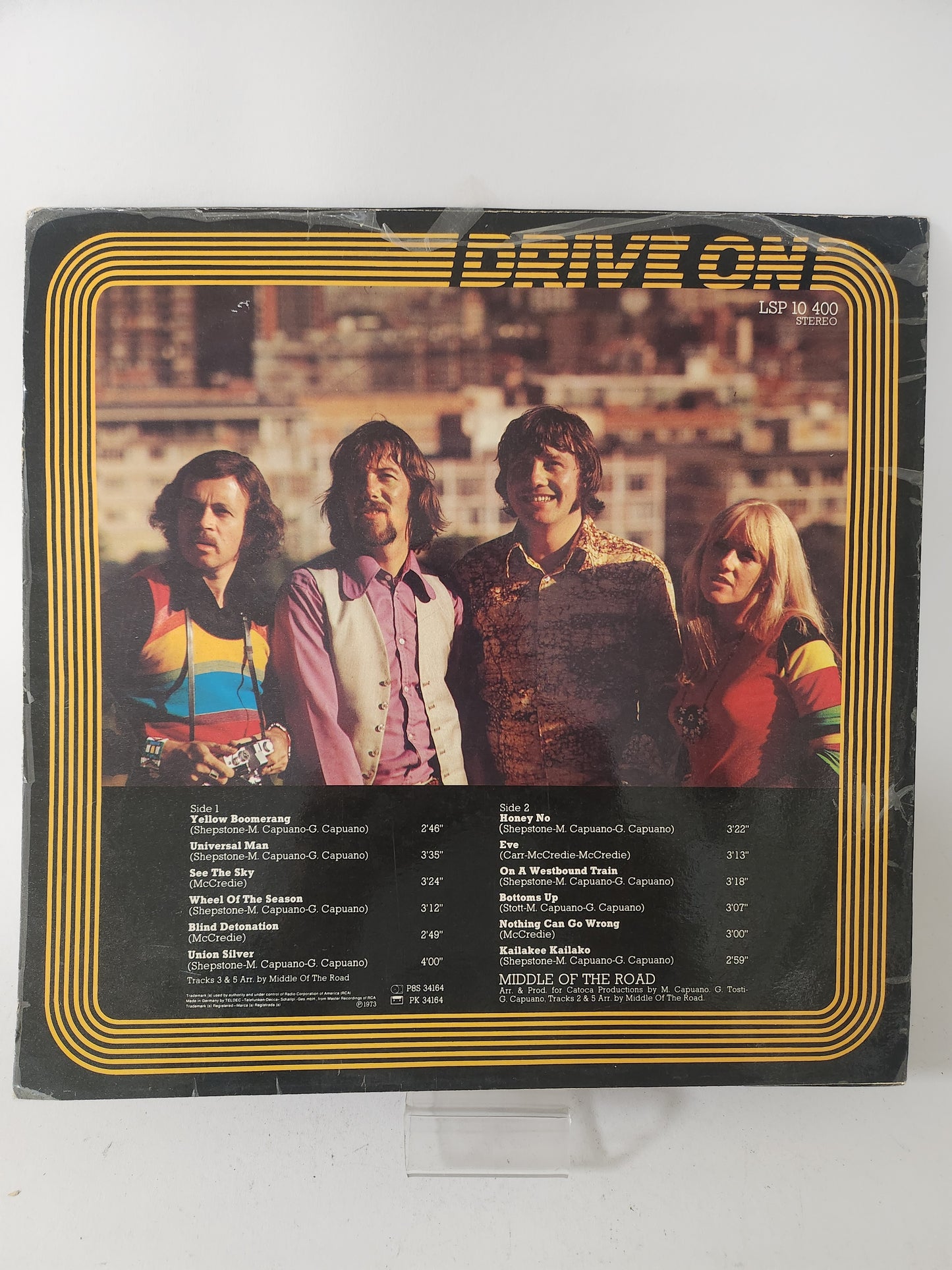 Drive On: Middle of the Road LP Vinyl