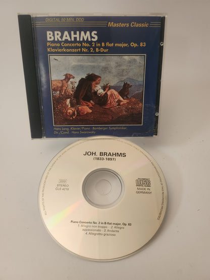 Brahms: Piano Concerto No 2 & Klavierkonzert No 2 CD