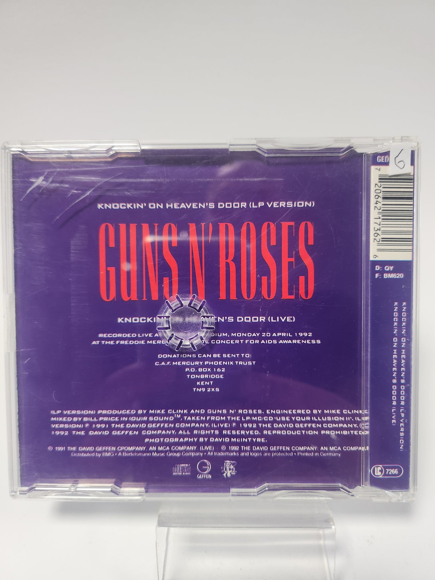 Guns n' Roses: Knockin on Heaven's Door CD Single