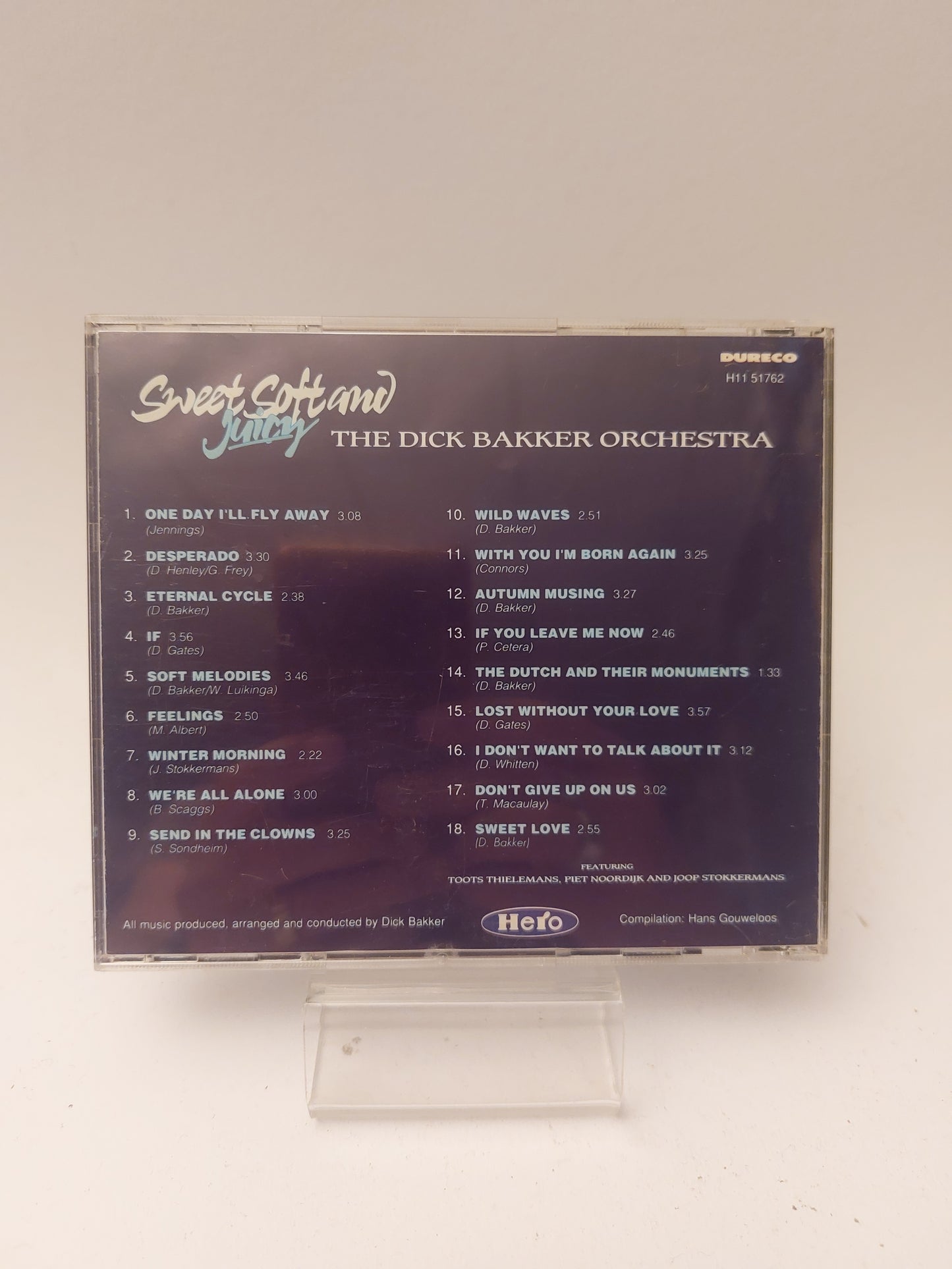 Sweet, Soft and Juicy: the Dick Bakker Orchestra CD