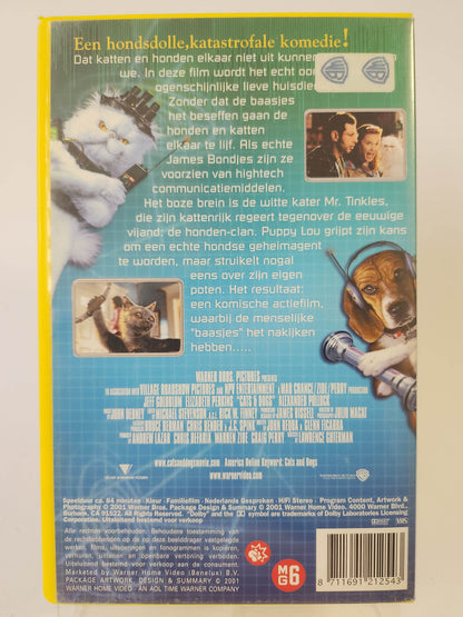 Als Kat en Hond: Ze Maken het wel Erg Bont VHS Kids - Feniks Gameshop