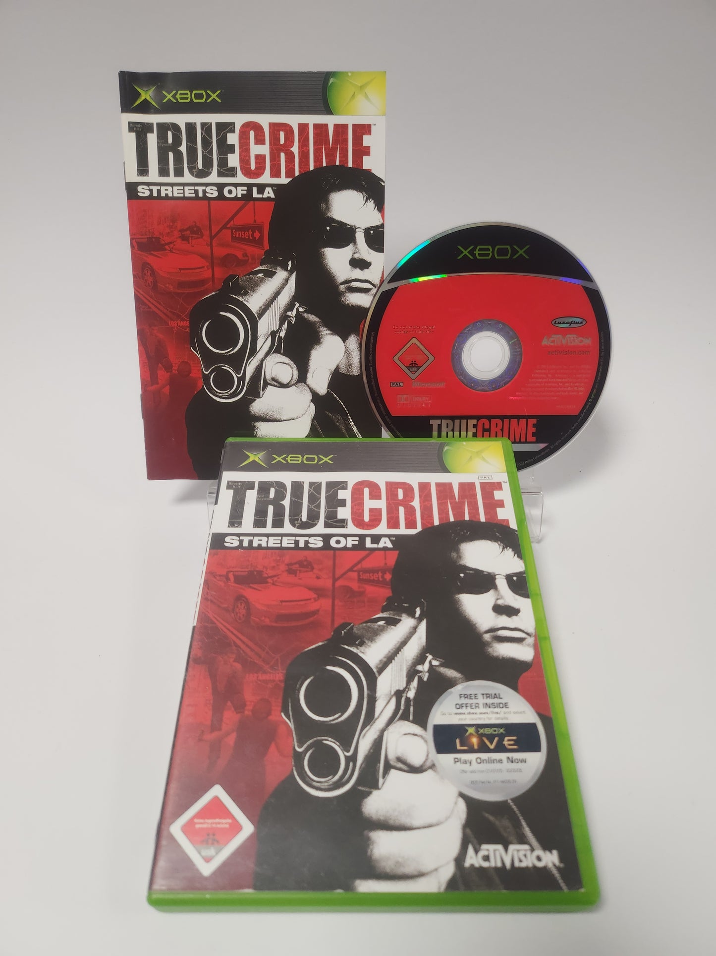 True Crime Streets of LA Xbox Original