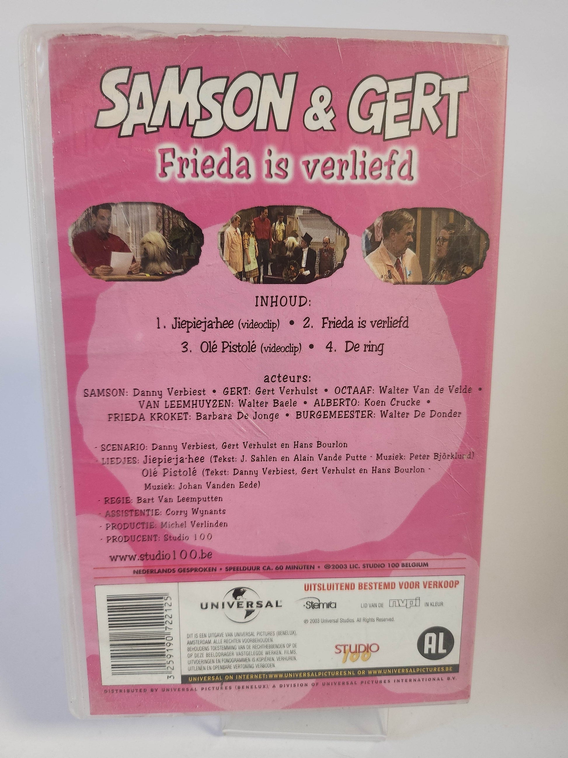 Samson & Gert Frieda is Verliefd VHS - Feniks Gameshop