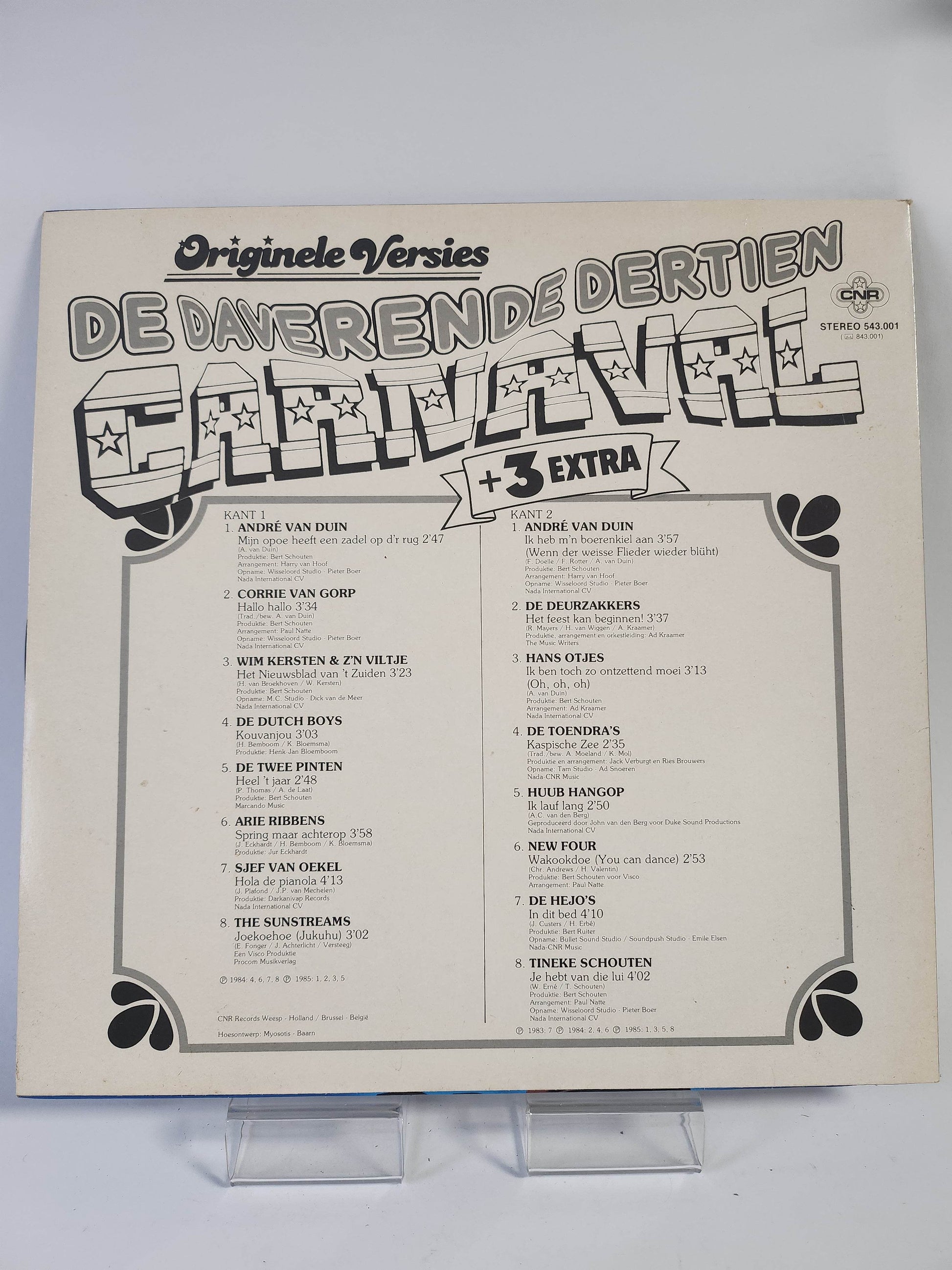 Daverende Dertien Carnaval LP Vinyl - Feniks Gameshop