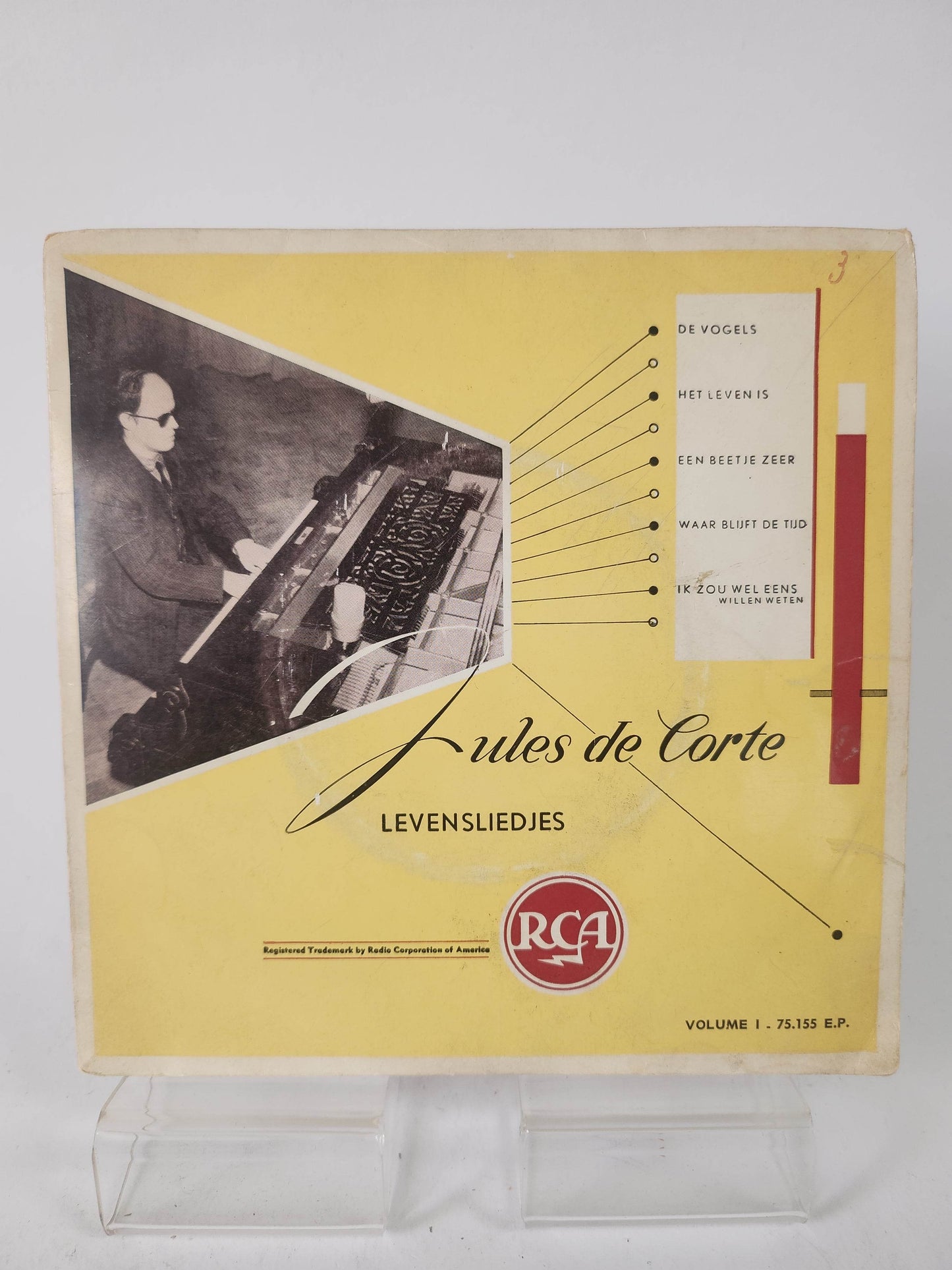 Jules de Corte: Levensliedjes Single Vinyl - Feniks Gameshop