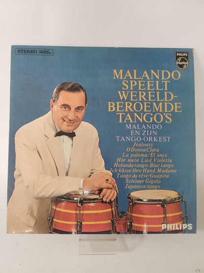 Malando speelt Wereldberoemde Tango's LP Vinyl