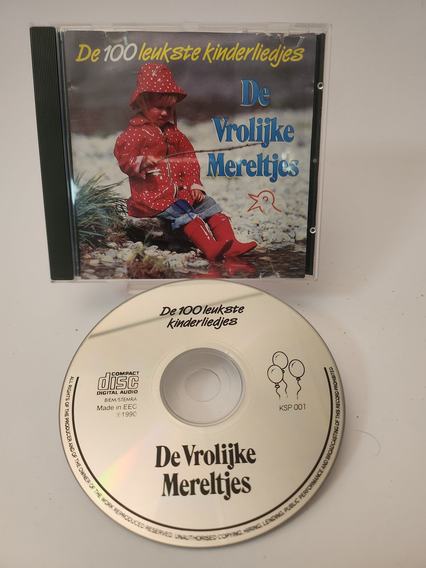 100 Leukste Kinderliedjes: de Vrolijke Mereltjes CD