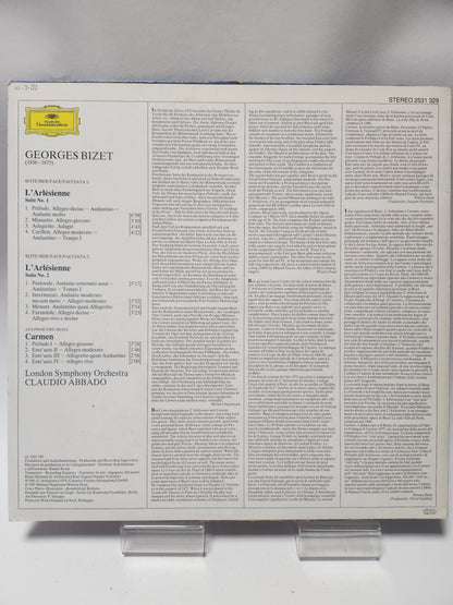 Georges Bizet: L'Arlesienne-Suiten 1 & 2 + Carmen Suite LP Vinyl
