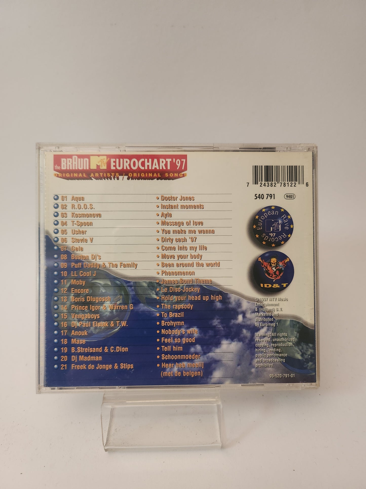 MTV Eurochart '97 Volume 12 CD