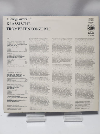 Ludwig Güttler 6: Klassische Trompetenkonzerte LP Vinyl