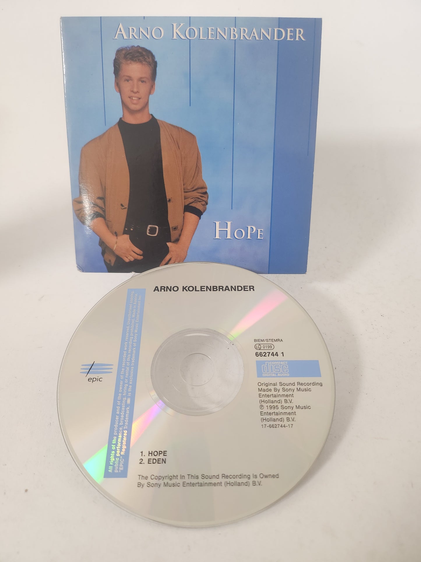 Arno Kolenbrander: Hope CD Single