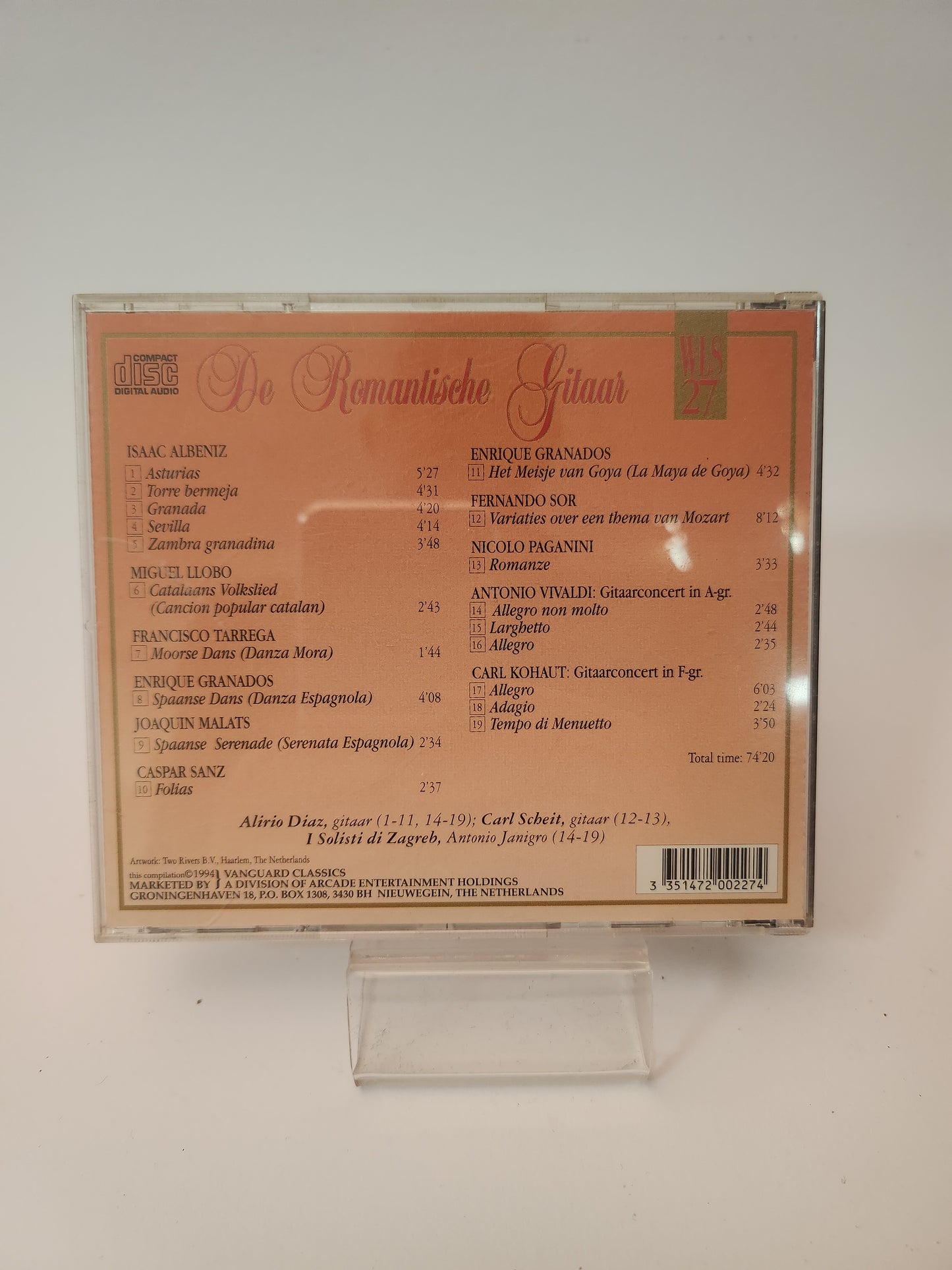 Romantische Gitaar CD