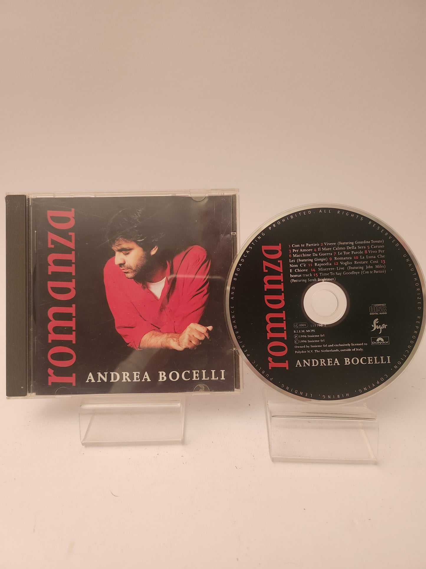 Andrea Bocelli: Romanza CD