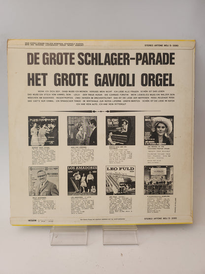 Grote Schlager-Parade: het Grote Gavioli Orgel LP Vinyl
