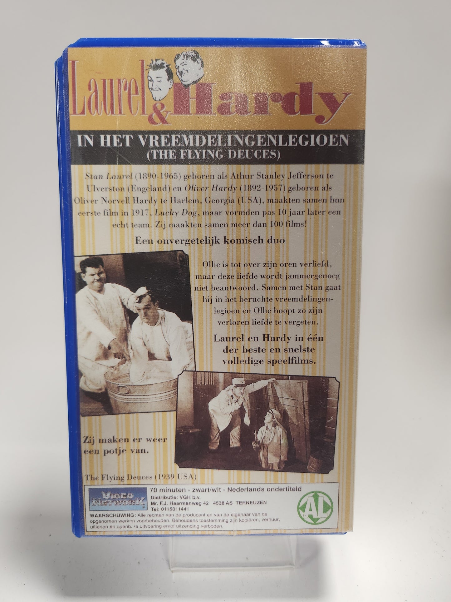 Laurel & Hardy in het Vreemdelingenlegioen VHS
