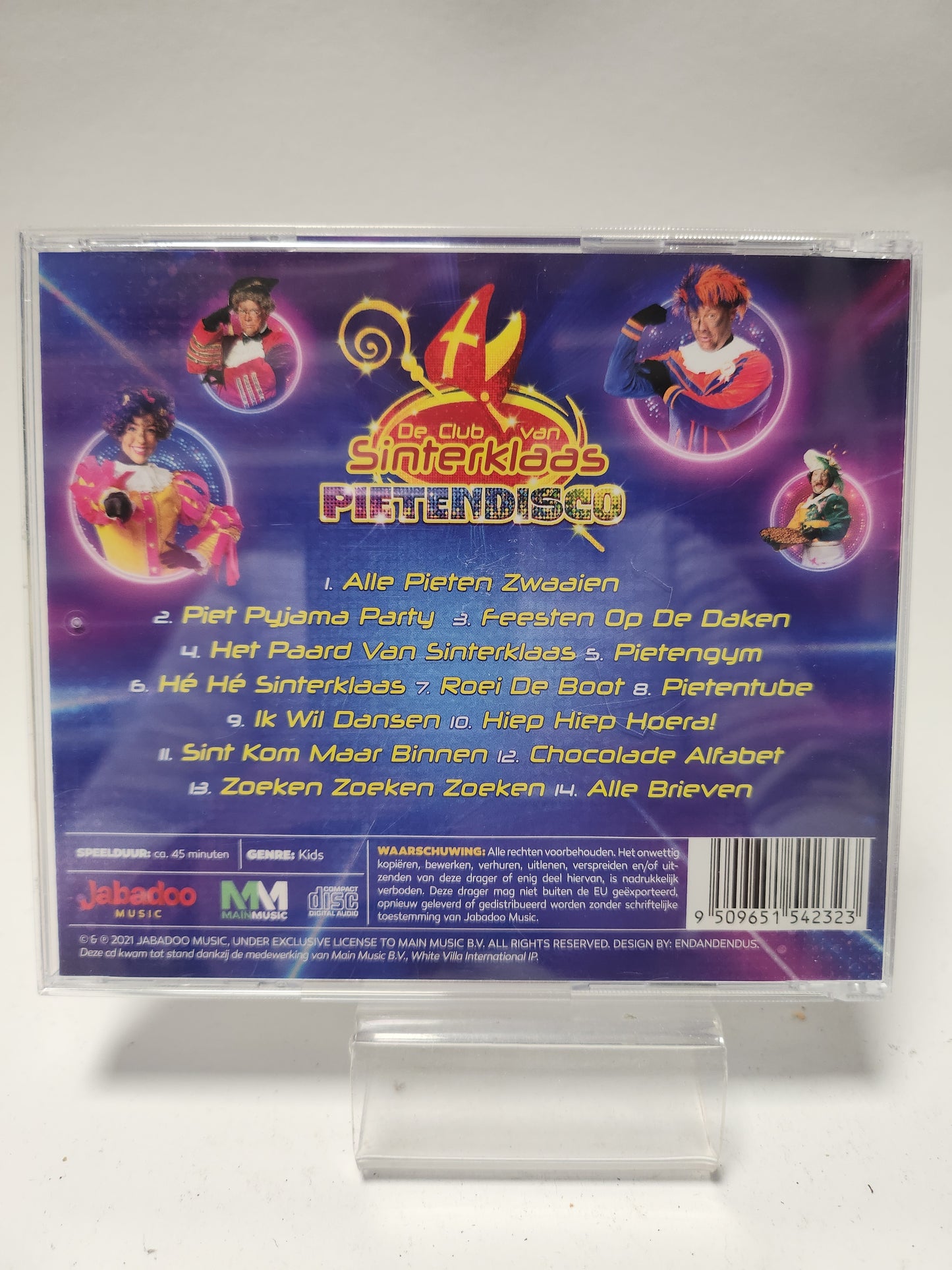 Club van Sinterklaas: Pietendisco CD