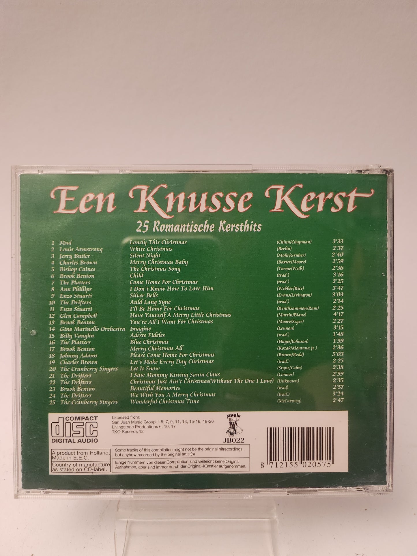Een Knusse Kerst: 25 Romantische Kersthits CD