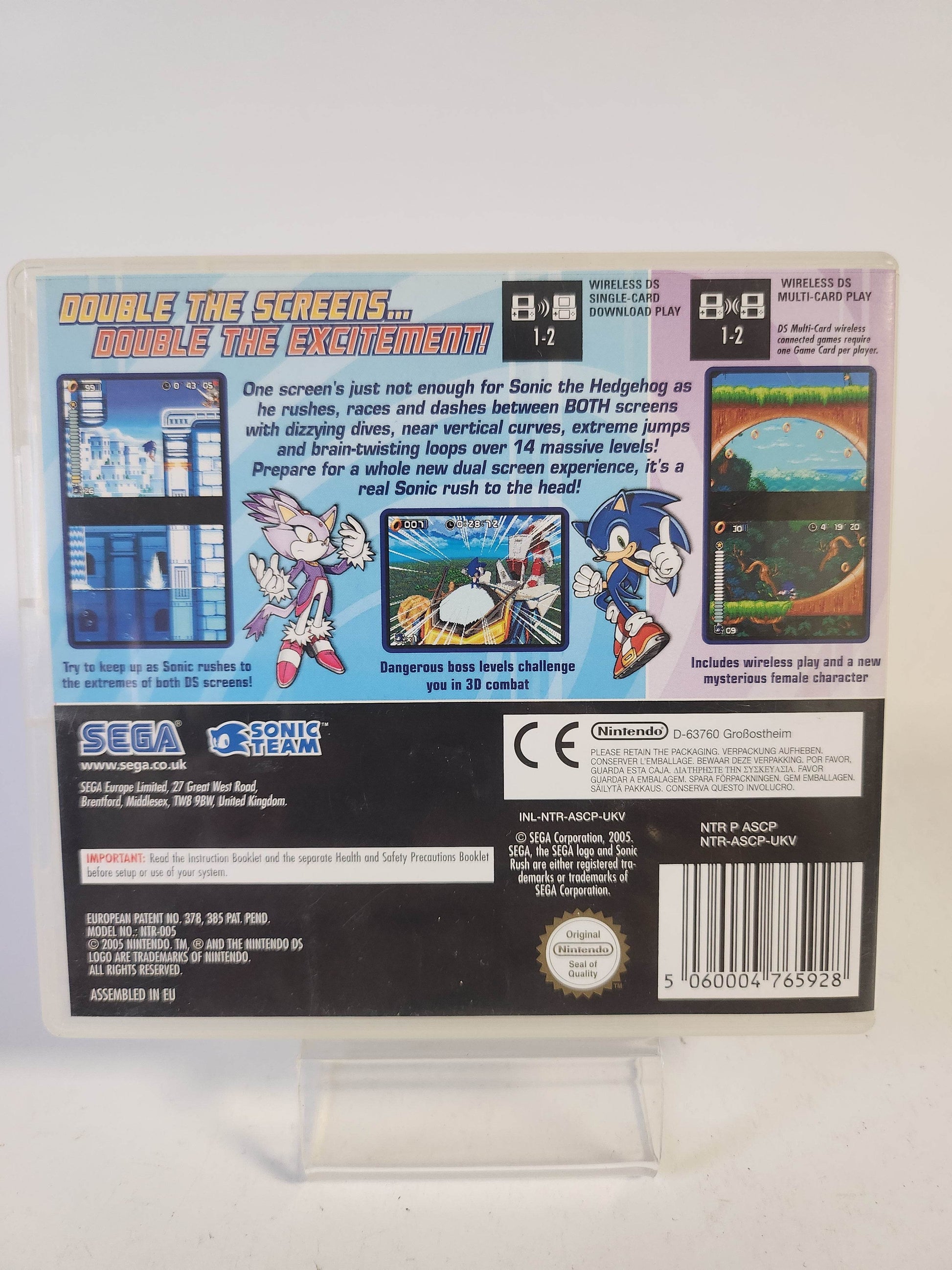 Sonic Rush (No Book) Nintendo DS - Feniks Gameshop