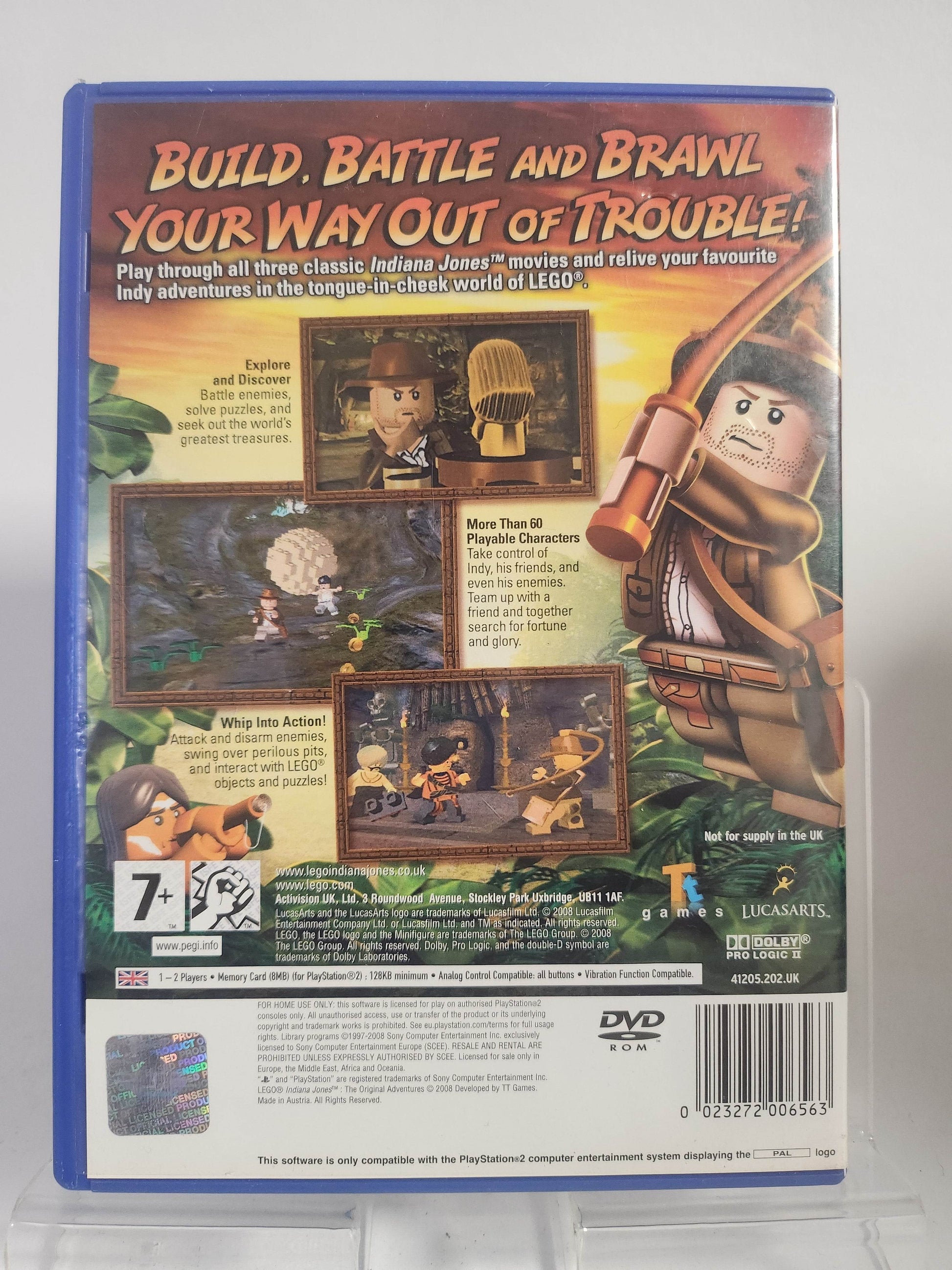 Lego Indiana Jones the Original Adventures Playstation 2 - Feniks Gameshop