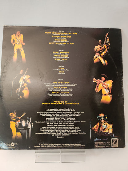 Live: Commodores LP Vinyl