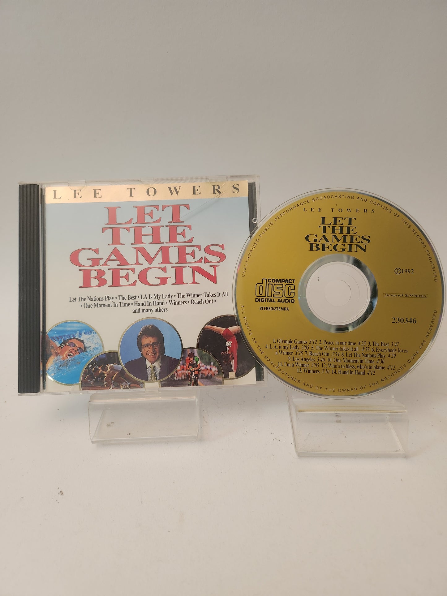 Lee Towers: Let the Games Begin CD