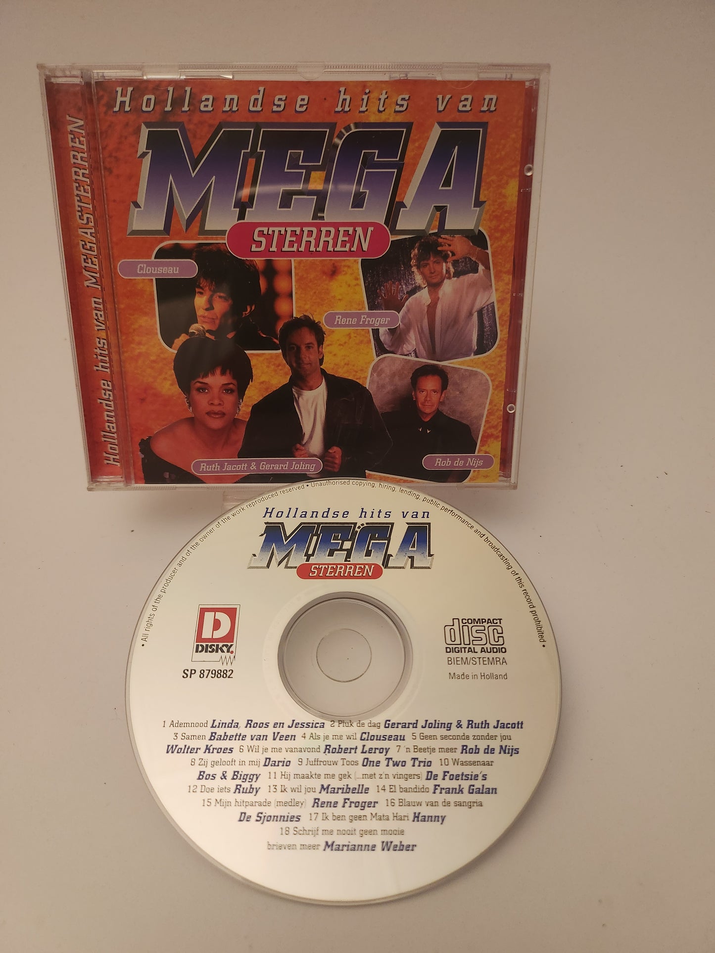 Hollandse Hits van Mega Sterren CD