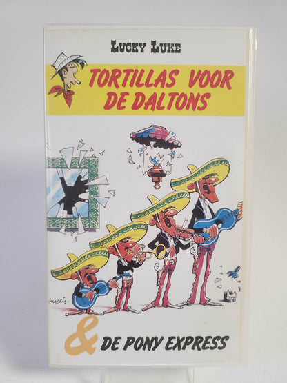 Lucky Luke: Tortillas voor de Daltons & de Pony Express VHS Kids - Feniks Gameshop