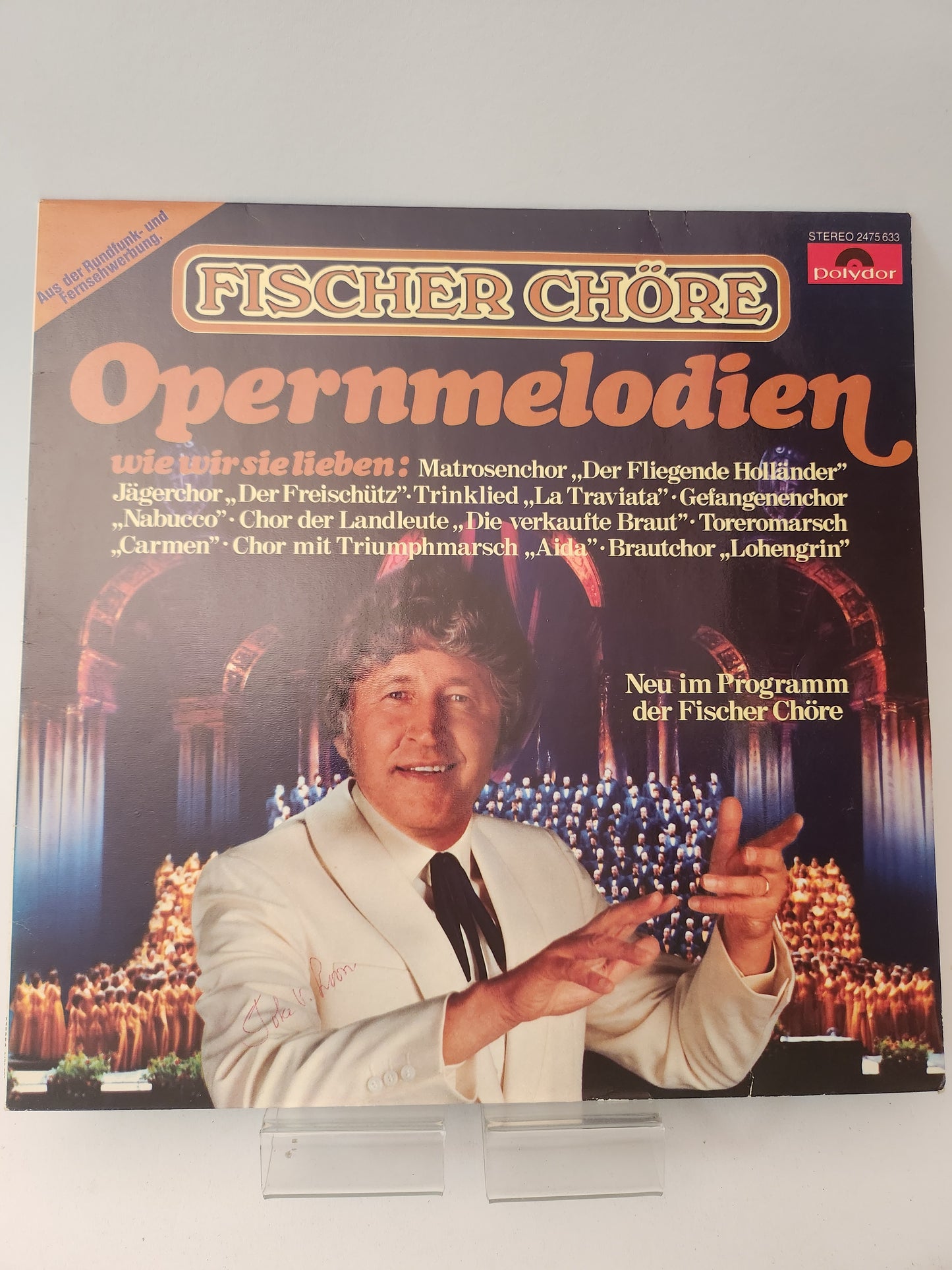Opernmelodien: Fisher Chöre LP Vinyl