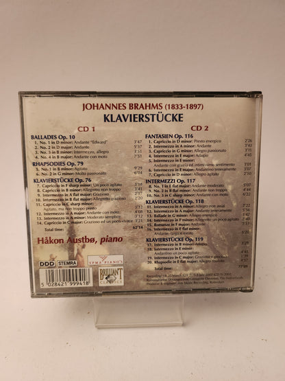 Brahms: Klavierstücke CD