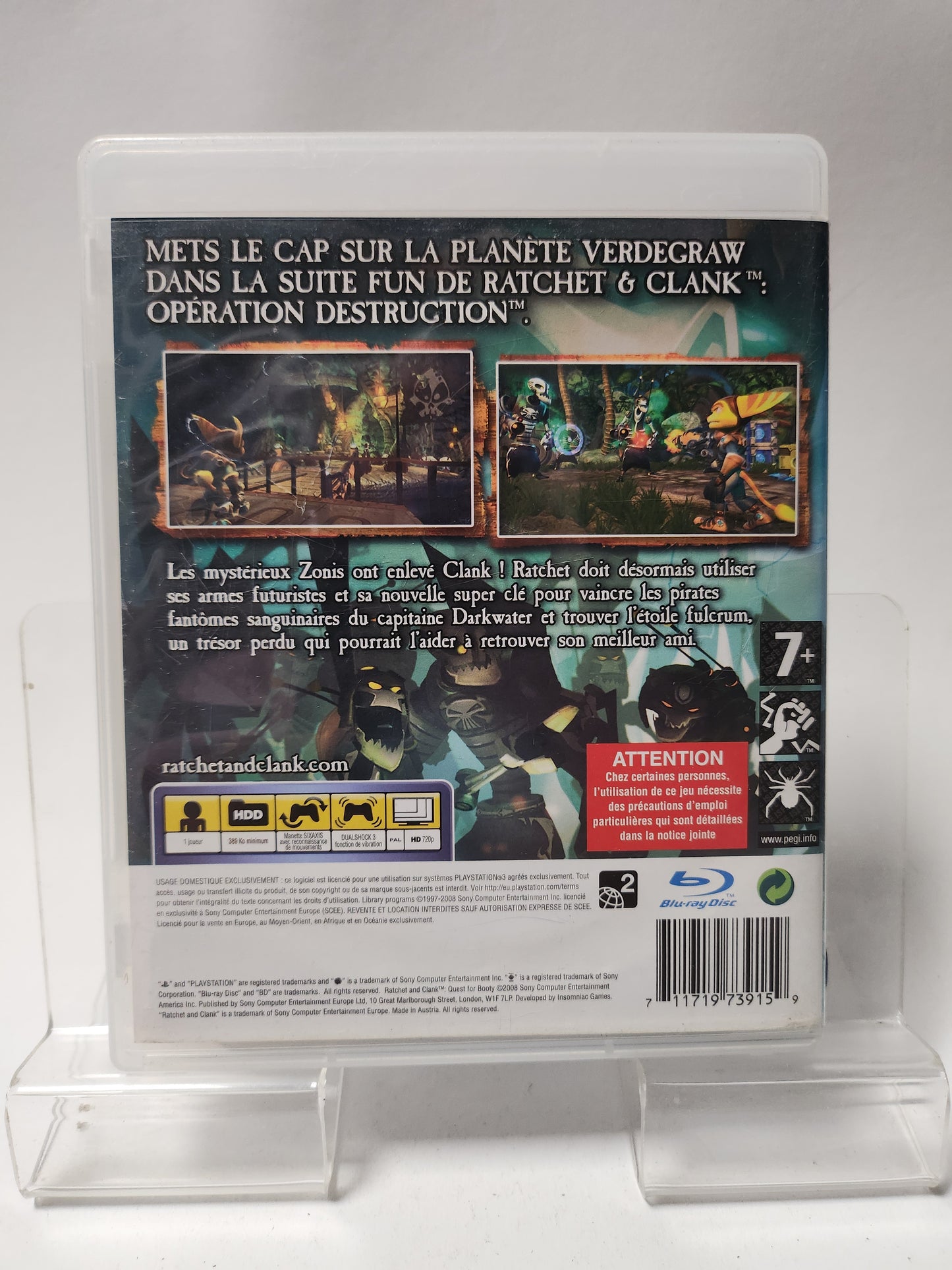 Ratchet & Clank Quest for Booty Playstation 3