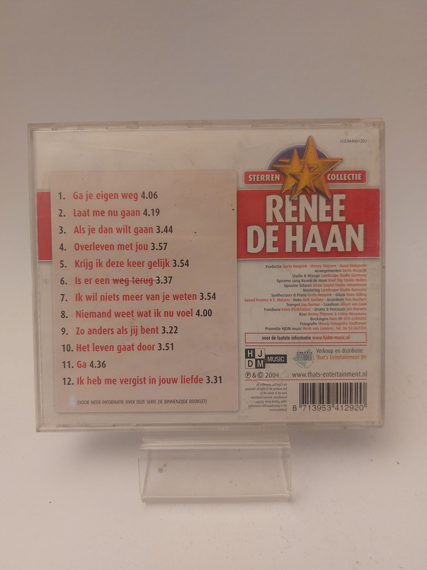 Renee de Haan: Wat er Echt in Mij Leeft CD