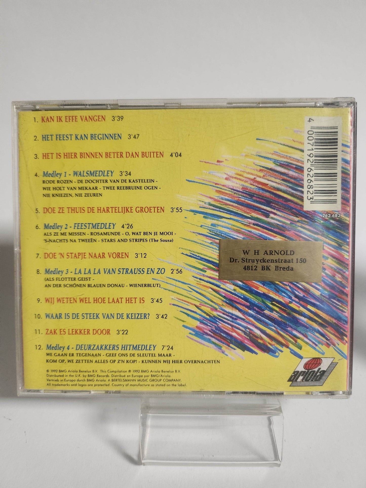 Deurzakkers: het Hele Jaar Feest CD - Feniks Gameshop