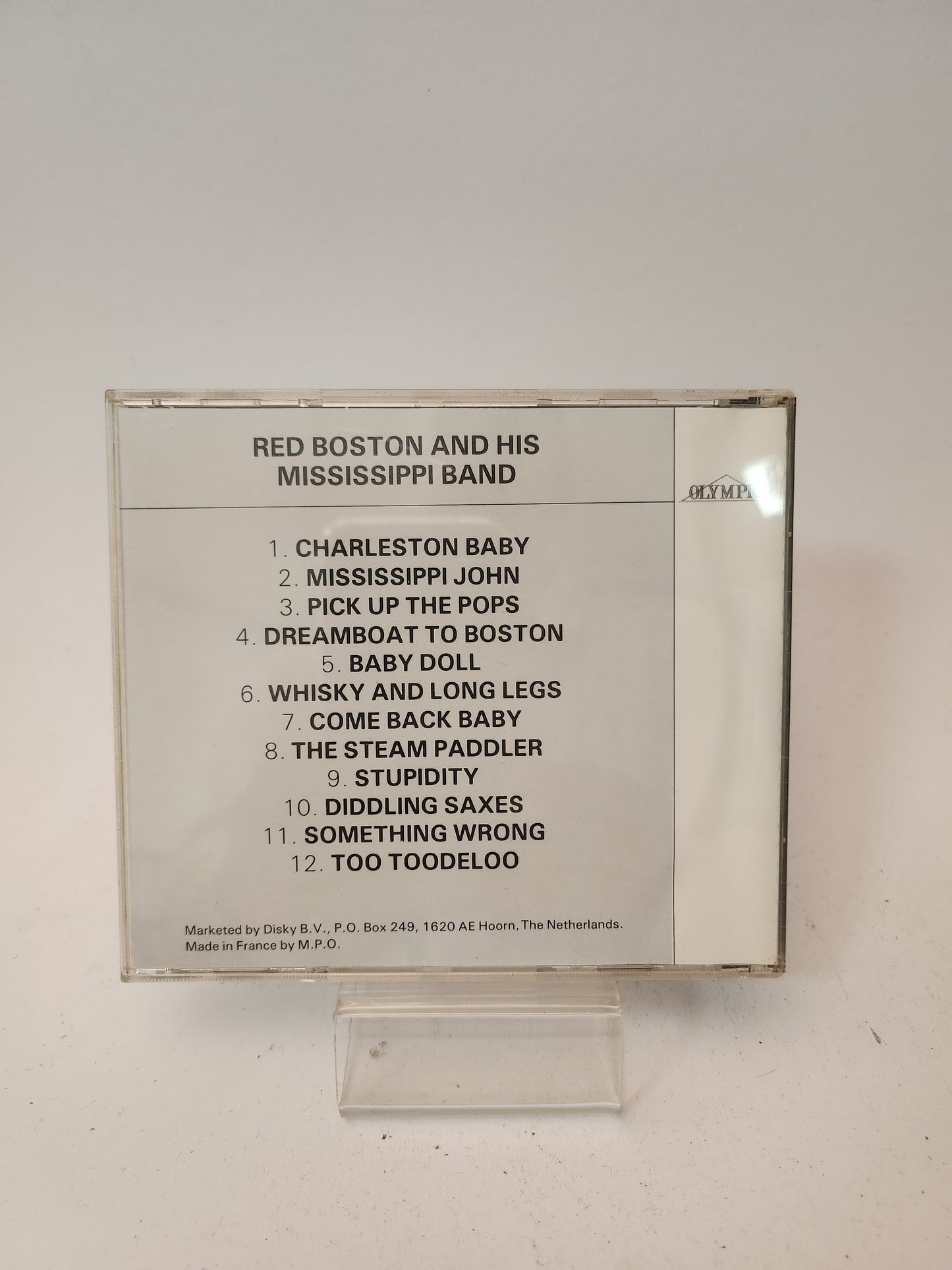 Red Boston and His Mississippi Band CD