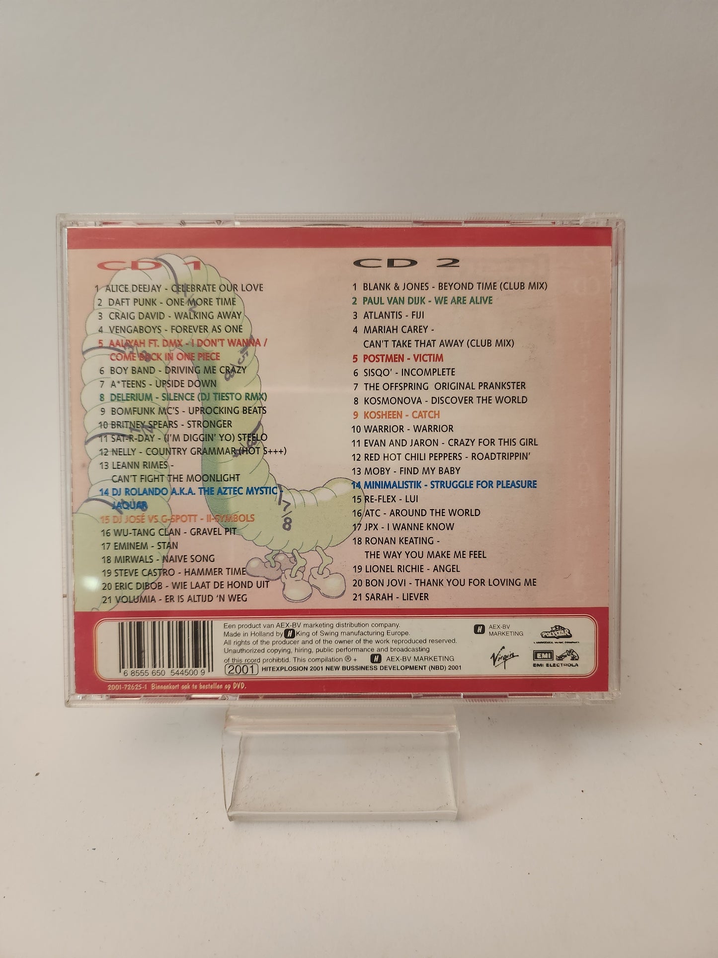 Hit Explosion 2001 Volume 1 CD