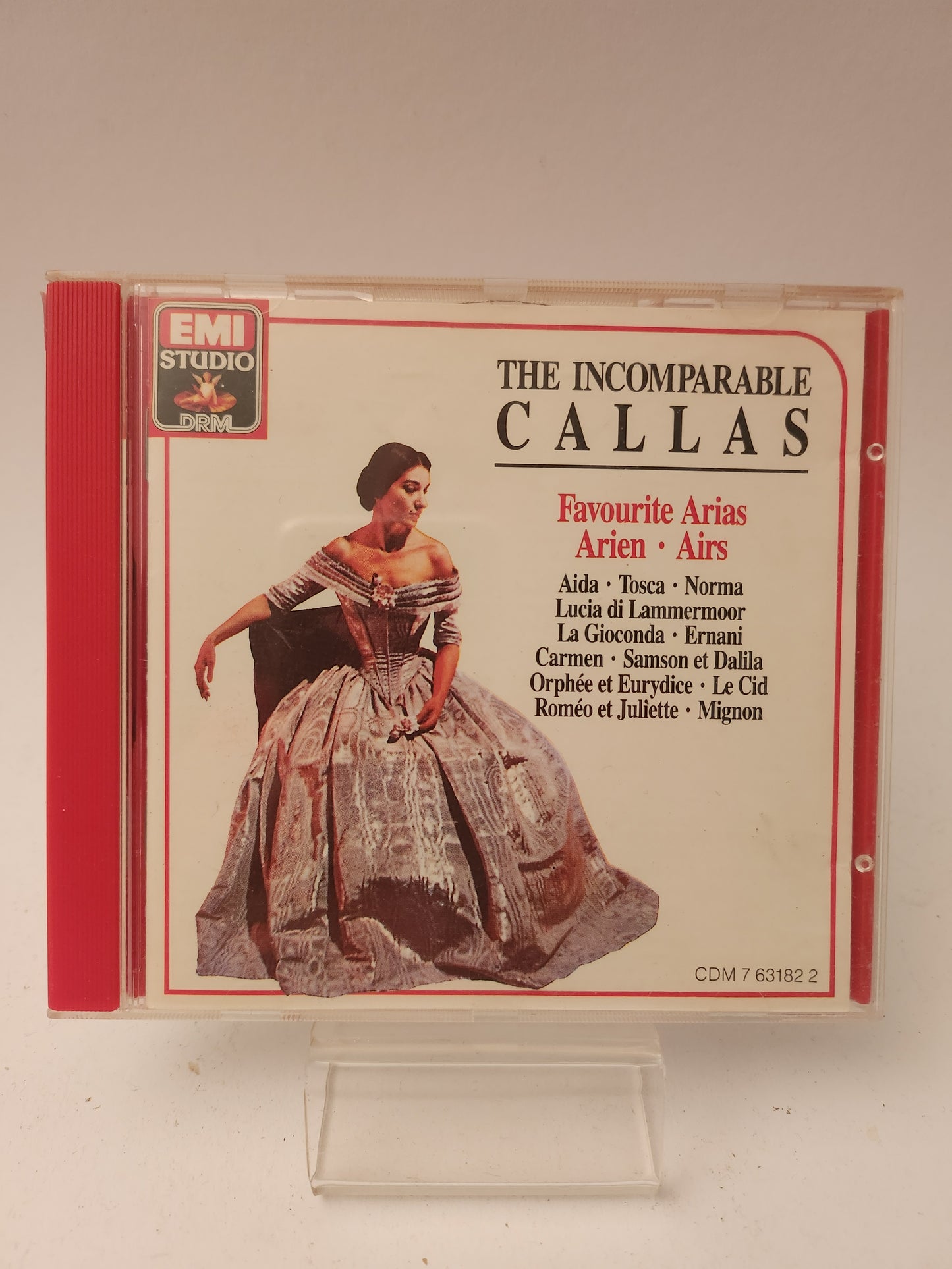 The Incomparable Callas: Favorite Arias CD