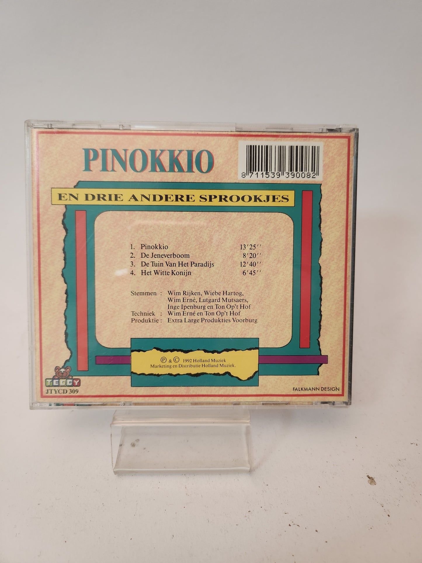Pinokkio en Drie andere Sprookjes CD