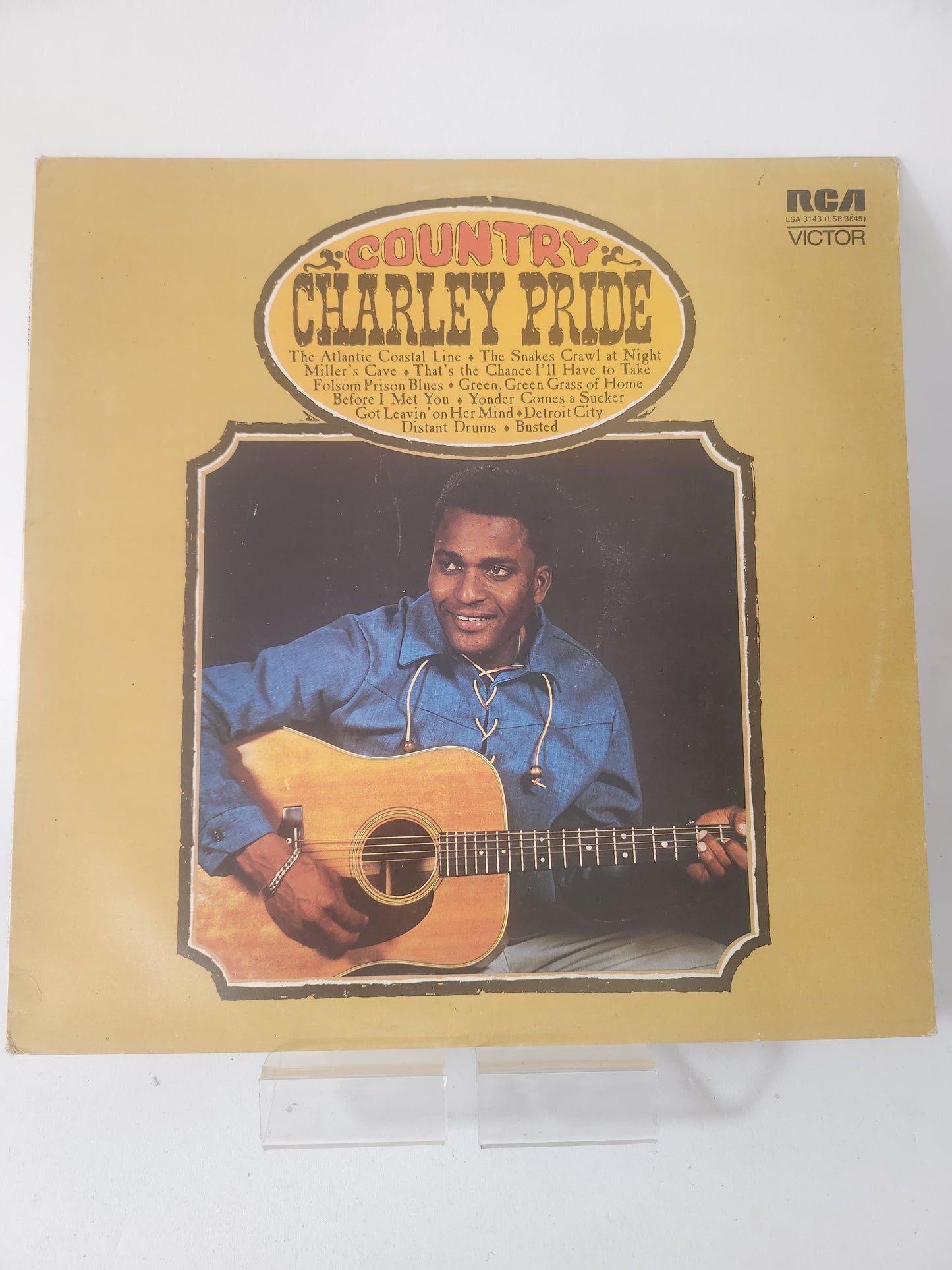Country Charley Pride LP Vinyl