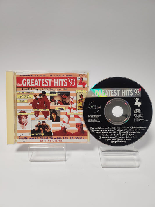 Greatest Hits '93 Volume 4 CD