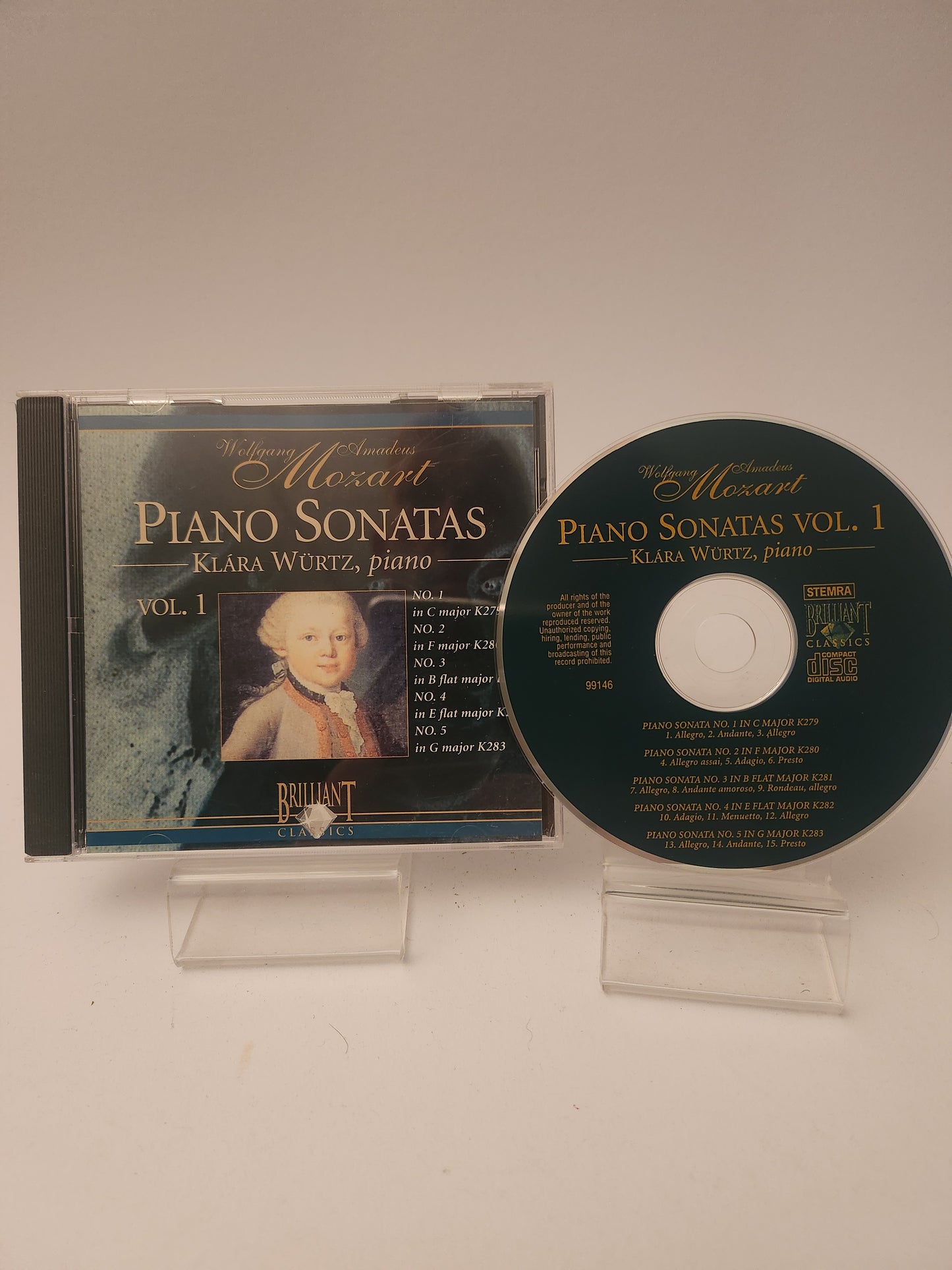 Mozart Piano Sonatas Volume 1 CD