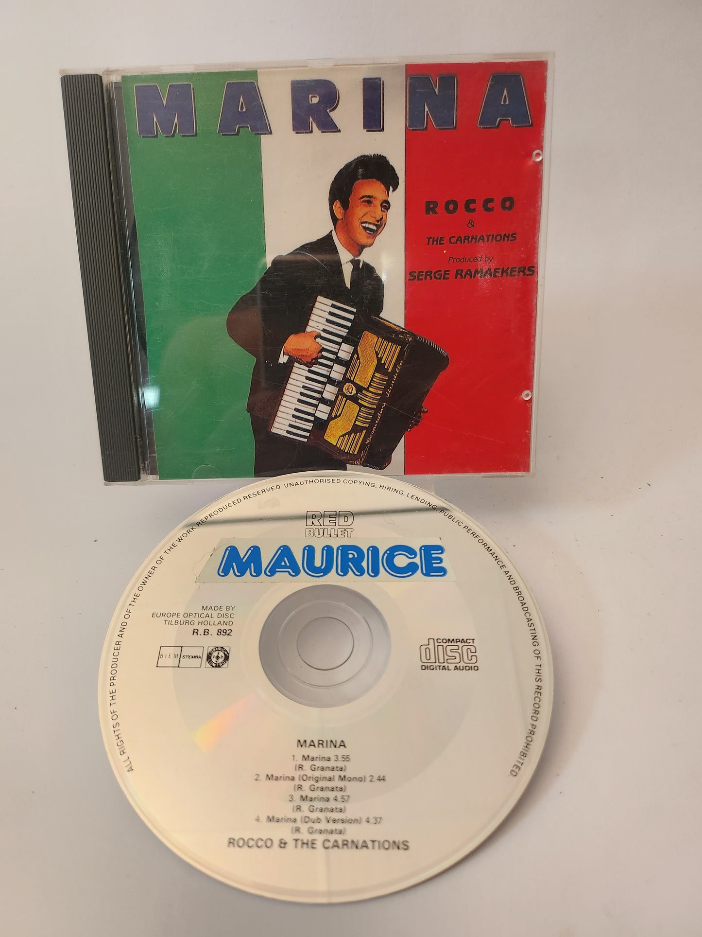 Rocco & the Carnations: Maurice CD