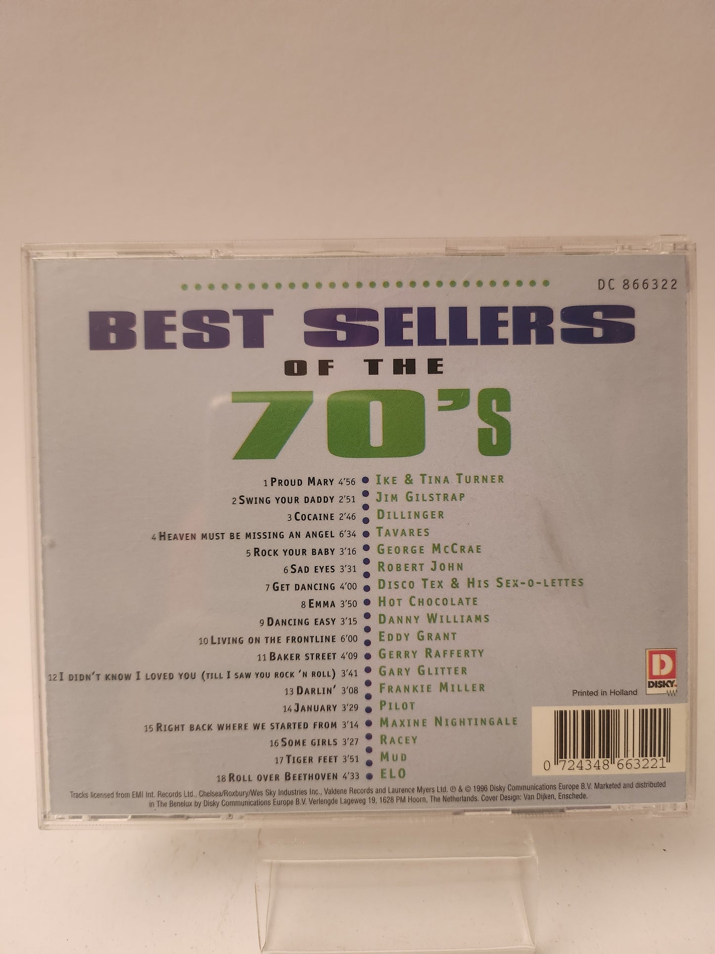 Best Sellers of the 70's CD