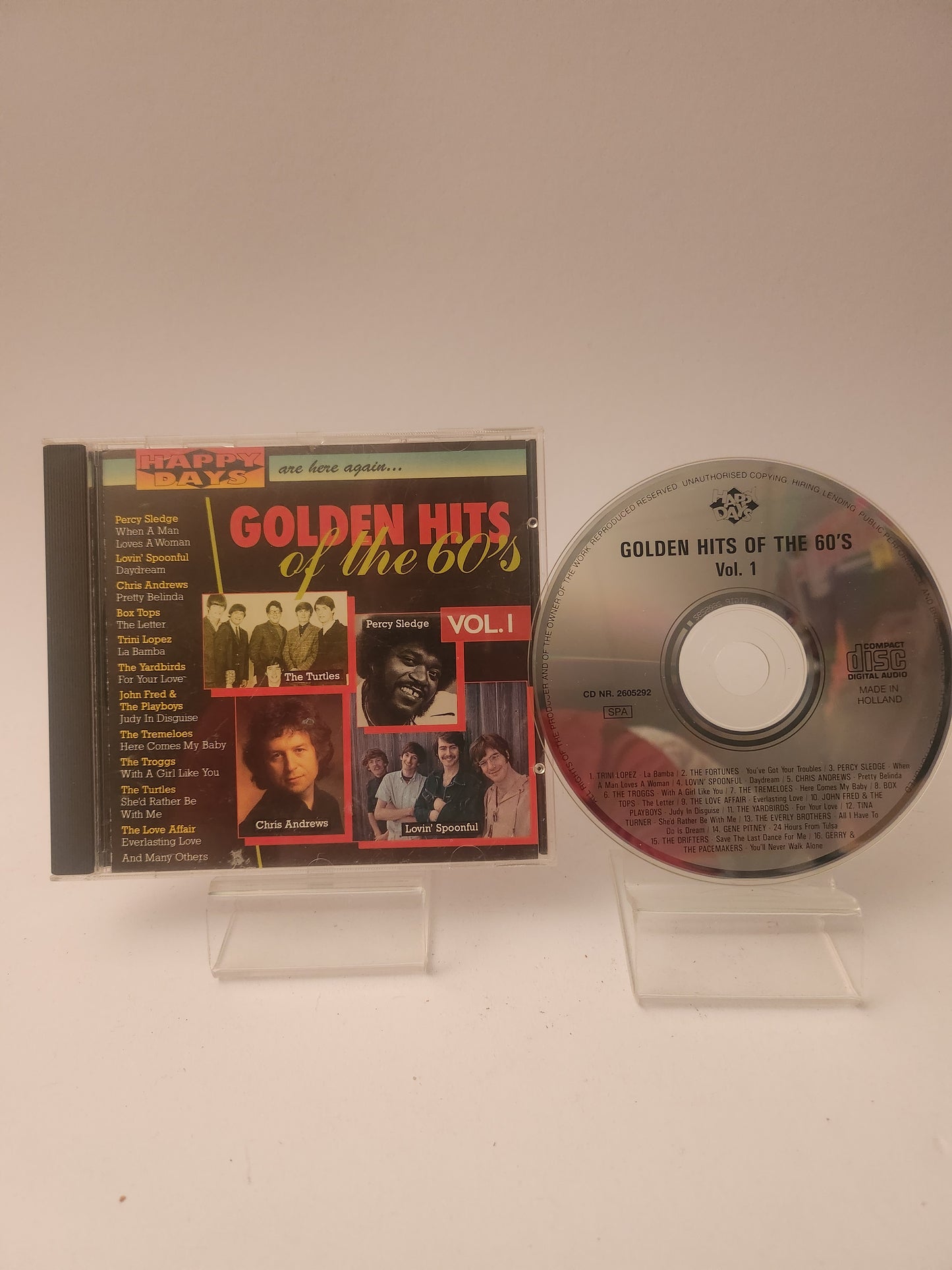 Golden Hits of the '60's Vol 1 CD