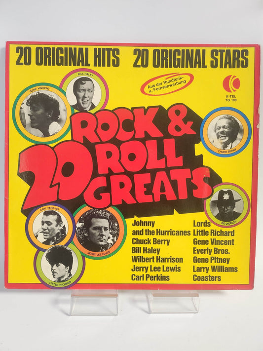 20 Rock & Roll Greats LP Vinyl - Feniks Gameshop