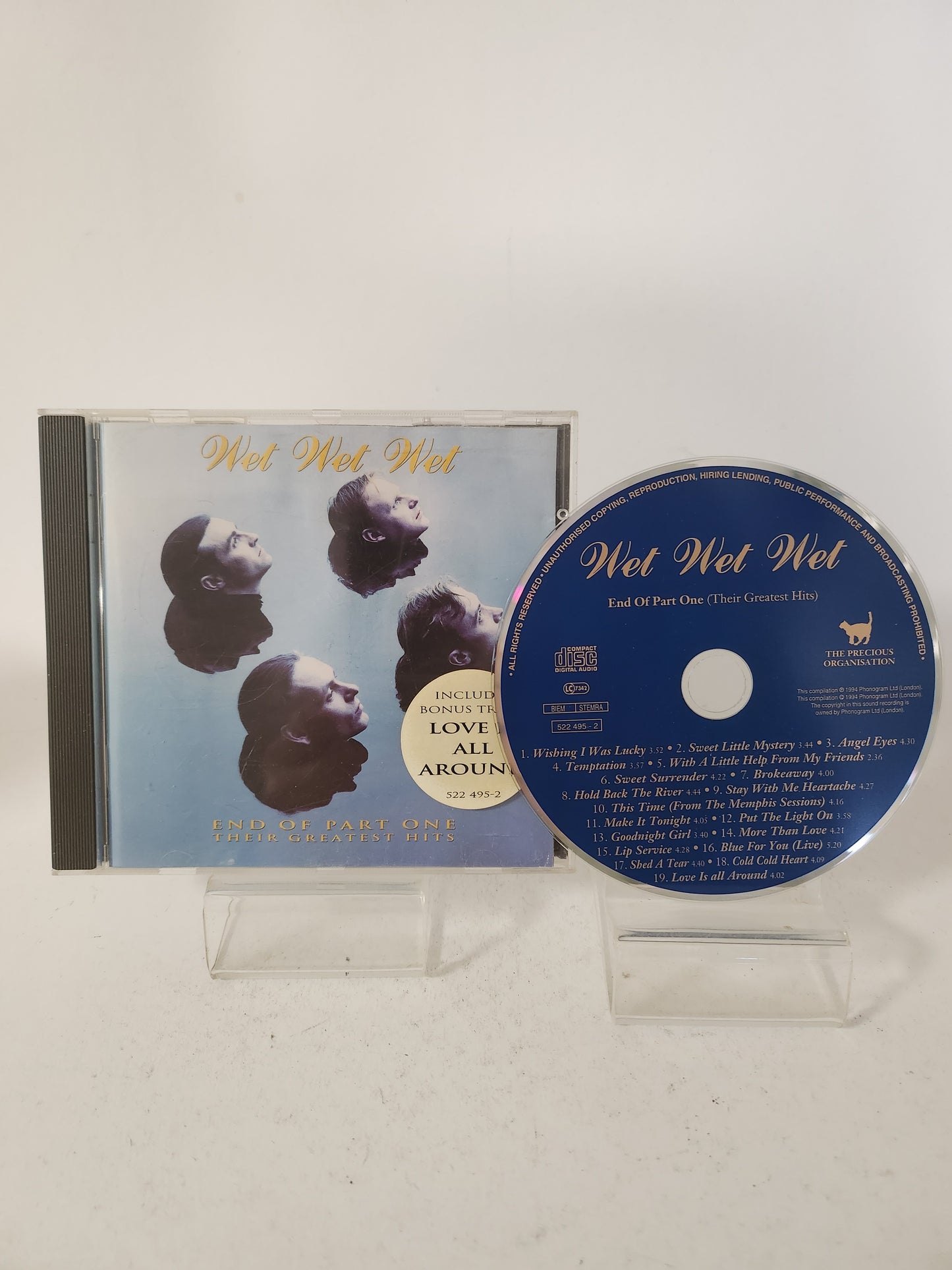 Wet Wet Wet: the End of Part One CD